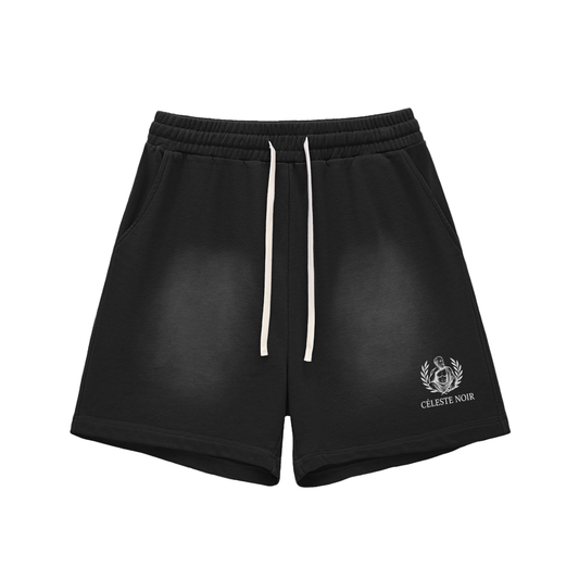 Céleste Noir Shorts