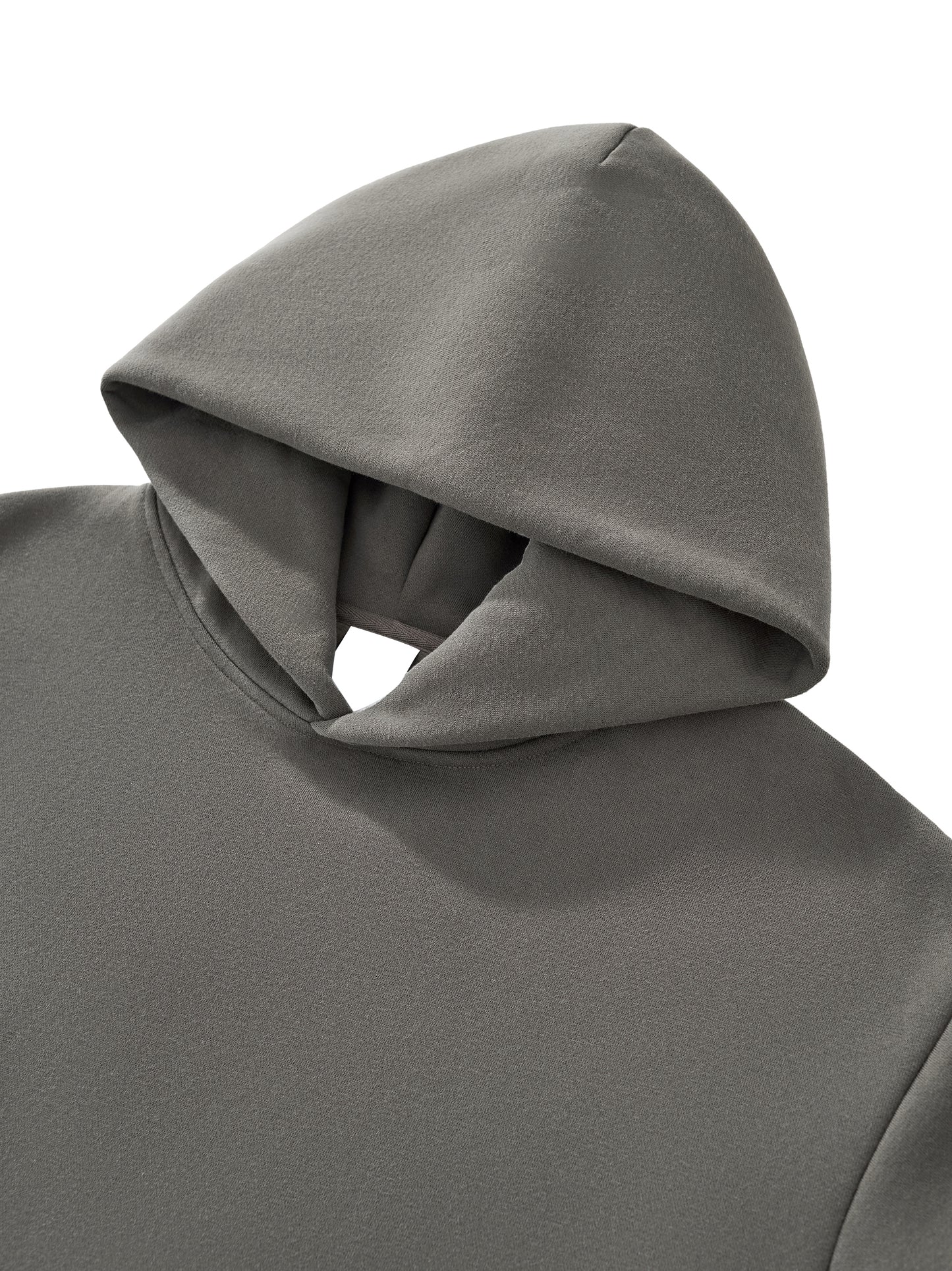 Céleste Noir Boxy Hoodie