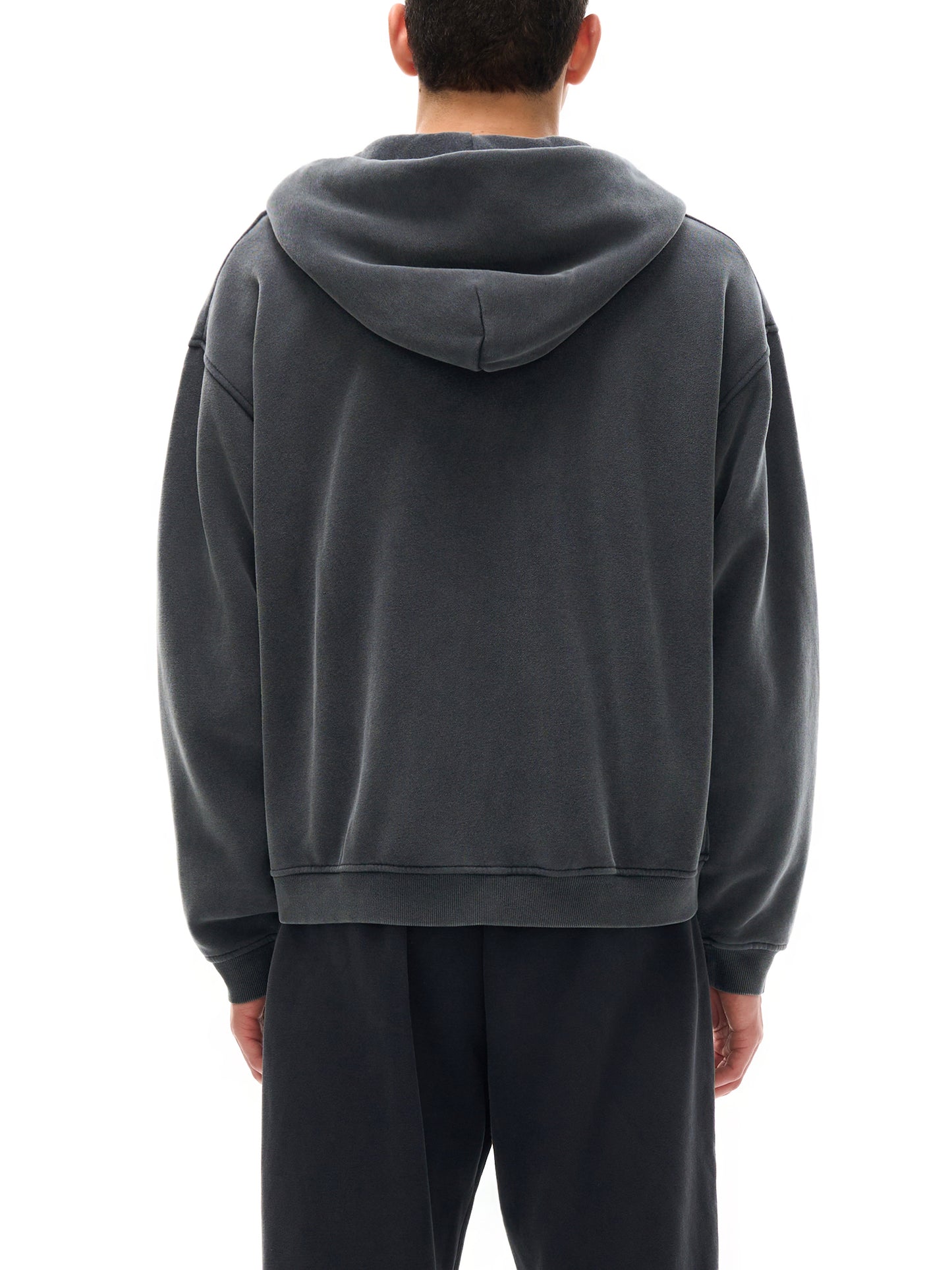 Céleste Noir Zip Up Hoodie