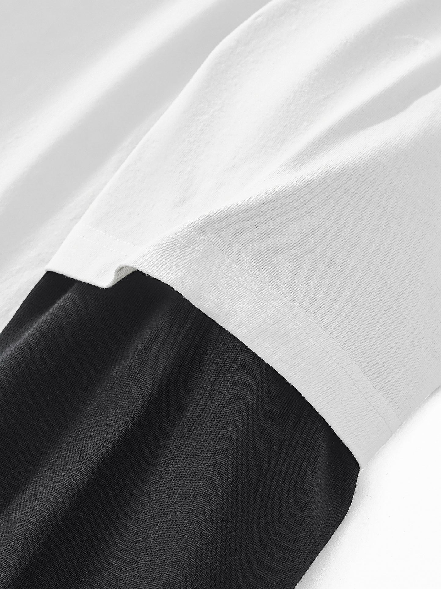 Céleste Noir Layered T Shirt